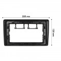 Переходная рамка Kia Cerato 2004-2008 (4563) 9"