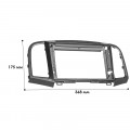 Переходная рамка Toyota Venza 2008-2015 (7592) 9"