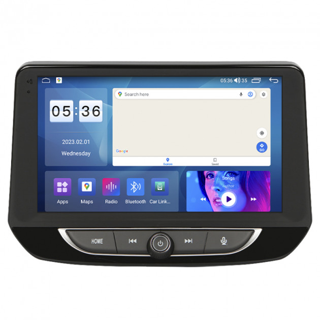 Штатная магнитола Lesko для Chevrolet Orlando I 2020-н.в. экран 9" 4/64Gb CarPlay 4G Wi-Fi GPS Prime