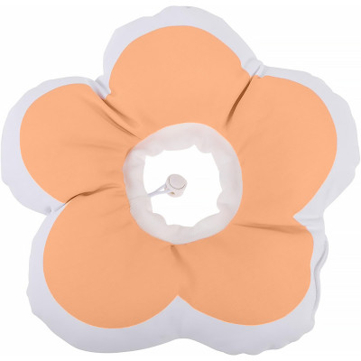 Мягкий воротник-подушка для кошек DT1018 послеоперационный защитный от вылизывания L Peach