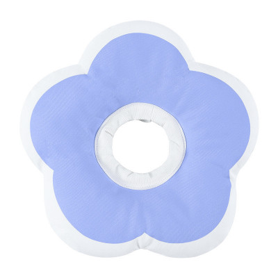 Мягкий воротник-подушка для кошек DT1018 послеоперационный защитный от вылизывания L Purple