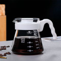 Сервер Ecocoffeetools S600 600 мл графин для приготовления кофе заварник для пуровера стеклянный White