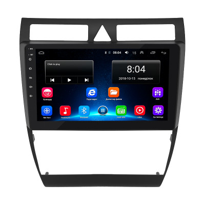 Штатная магнитола Lesko для Audi A6 allroad I (C5) 2000-2006 экран 9" 2/32Gb Wi-Fi GPS Base