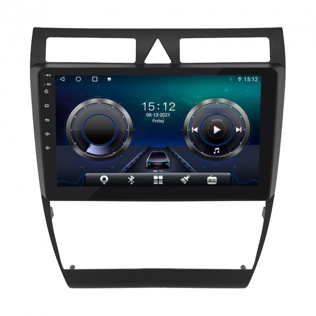 Штатная магнитола Lesko для Audi A6 allroad I (C5) 2000-2006 экран 9" 4/32Gb 4G Wi-Fi GPS Top