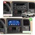 Штатная магнитола Lesko для Chevrolet Silverado II (GMT900) 2007-2013 экран 10" 6/128Gb 4G Wi-Fi GPS Top