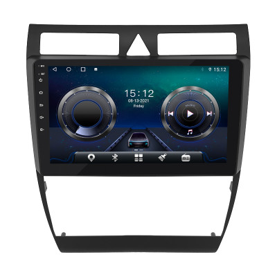 Штатная магнитола Lesko для Audi A6 II (C5) Рестайлинг 2001-2005 экран 9" 4/32Gb 4G Wi-Fi GPS Top