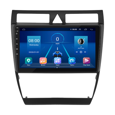 Штатная магнитола Lesko для Audi RS 6 I (C5) 2002-2006 экран 9" 4/64Gb 4G Wi-Fi GPS Top