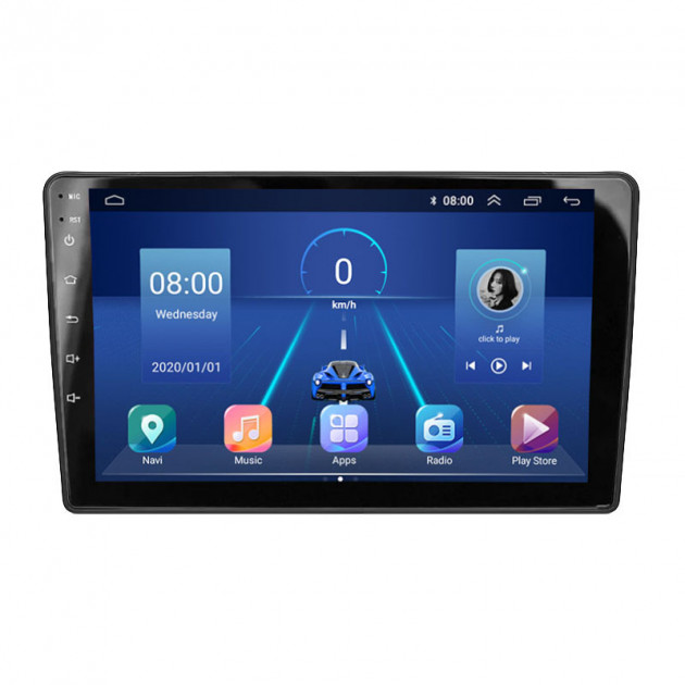 Штатная магнитола Lesko для Citroen Berlingo II Рестайлинг 2012-2015 экран 9" 2/32Gb 4G Wi-Fi GPS Top