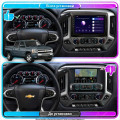 Штатная магнитола Lesko для Chevrolet Silverado III (K2XX) 2013-2015 экран 10" 6/128Gb 4G Wi-Fi GPS Top