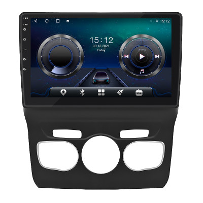 Штатная магнитола Lesko для Citroen C4 II 2010-2016 экран 10" 4/64Gb 4G Wi-Fi GPS Top