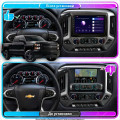 Штатная магнитола Lesko для Chevrolet Silverado III (K2XX) Рестайлинг 2015-2019 экран 10" 1/16Gb Wi-Fi GPS Base