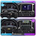 Штатная магнитола Lesko для Chevrolet Silverado III (K2XX) Рестайлинг 2015-2019 экран 10" 2/32Gb 4G Wi-Fi GPS Top