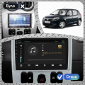 Штатная магнитола Lesko для Dacia Sandero I 2007-2012 экран 9" 6/128Gb 4G Wi-Fi GPS Top