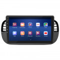Штатная магнитола Lesko для Fiat 500 II 2007-2015 экран 9" 2/32Gb 4G Wi-Fi GPS Top