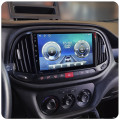 Штатная магнитола Lesko для Fiat Doblo II Рестайлинг 2015-н.в. экран 9" 2/32Gb Wi-Fi GPS Base