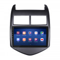 Штатная магнитола Lesko для Chevrolet Sonic I 2011-2016 экран 9" 6/128Gb 4G Wi-Fi GPS Top