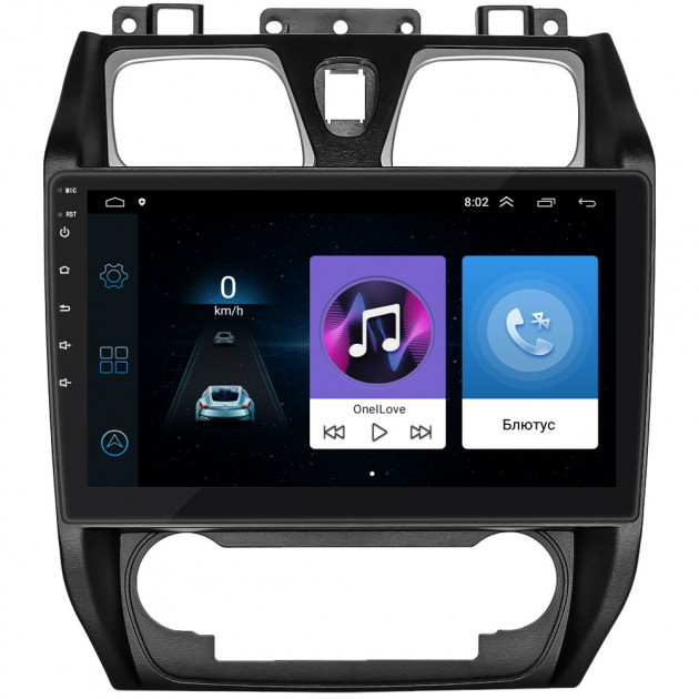 Штатная магнитола Lesko для Geely Emgrand EC7  2009-2016 экран 10" 1/16Gb Wi-Fi GPS Base