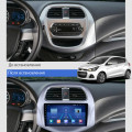 Штатная магнитола Lesko для Chevrolet Spark III (M300) Рестайлинг 2020-н.в. экран 9" 2/32Gb 4G Wi-Fi GPS Top