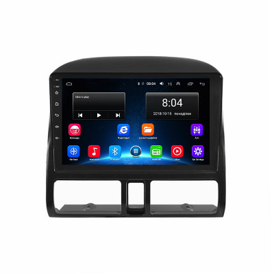 Штатная магнитола Lesko для Honda CR-V II 2001-2004 экран 9" 2/32Gb Wi-Fi GPS Base