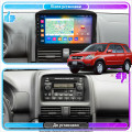 Штатная магнитола Lesko для Honda CR-V II Рестайлинг 2004-2006 экран 9" 2/32Gb CarPlay 4G Wi-Fi GPS Prime