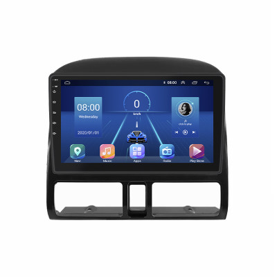 Штатная магнитола Lesko для Honda CR-V II Рестайлинг 2004-2006 экран 9" 4/64Gb 4G Wi-Fi GPS Top