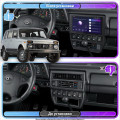 Штатная магнитола Lesko для LADA (ВАЗ) 2131 (4x4) I 1993-2019 экран 9" 4/64Gb 4G Wi-Fi GPS Top