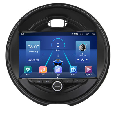 Штатная магнитола Lesko для MINI Clubman II 2015-2019 экран 9" 6/128Gb 4G Wi-Fi GPS Top