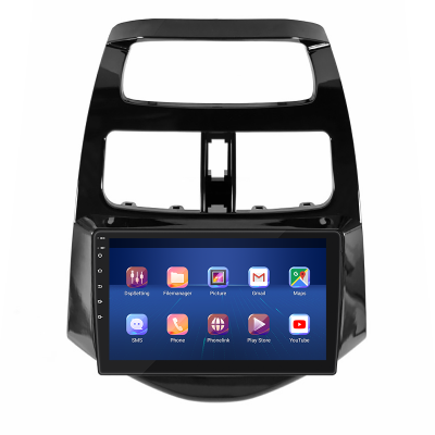 Штатная магнитола Lesko для Chevrolet Spark III 2009-2016 экран 9" 2/32Gb Wi-Fi GPS Base