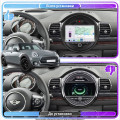 Штатная магнитола Lesko для MINI Clubman II Рестайлинг 2019-н.в. экран 9" 4/64 QLED CarPlay 4G Wi-Fi GPS 360 Prime