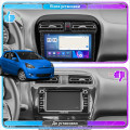 Штатная магнитола Lesko для Mitsubishi Mirage VI 2012-2015 экран 9" 2/32Gb CarPlay 4G Wi-Fi GPS Prime