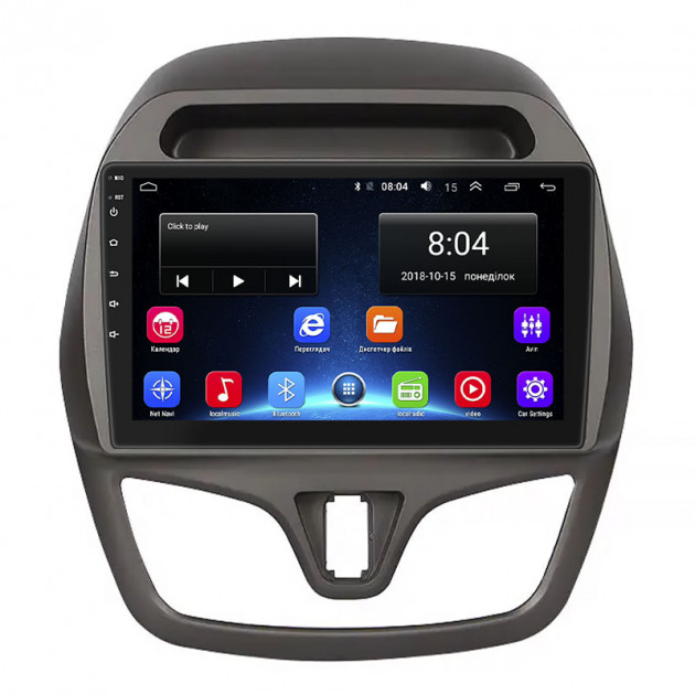 Штатная магнитола Lesko для Chevrolet Spark IV 2015-2018 экран 9" 2/32Gb Wi-Fi GPS Base