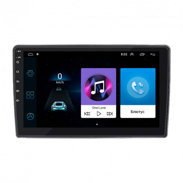 Штатная магнитола Lesko для Mitsubishi Outlander I 2002-2008 экран 10" 1/16Gb Wi-Fi GPS Base