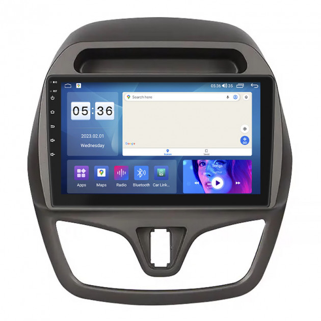 Штатная магнитола Lesko для Chevrolet Spark IV 2015-2018 экран 9" 2/32Gb CarPlay 4G Wi-Fi GPS Prime