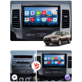 Штатная магнитола Lesko для Mitsubishi Outlander II 2005-2009 экран 9" 4/64Gb 4G Wi-Fi GPS Top