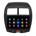Штатная магнитола Lesko для Mitsubishi RVR III 2010-2012 экран 10" 1/16Gb Wi-Fi GPS Base