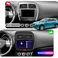 Штатная магнитола Lesko для Mitsubishi RVR III 2010-2012 экран 10" 4/64Gb CarPlay 4G Wi-Fi GPS Prime