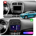 Штатная магнитола Lesko для Mitsubishi RVR III Рестайлинг 2012-2017 экран 10" 4/64Gb CarPlay 4G Wi-Fi GPS Prime