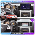 Штатная магнитола Lesko для Nissan Murano I (Z50) 2002-2008 экран 9" 4/32Gb 4G Wi-Fi GPS Top