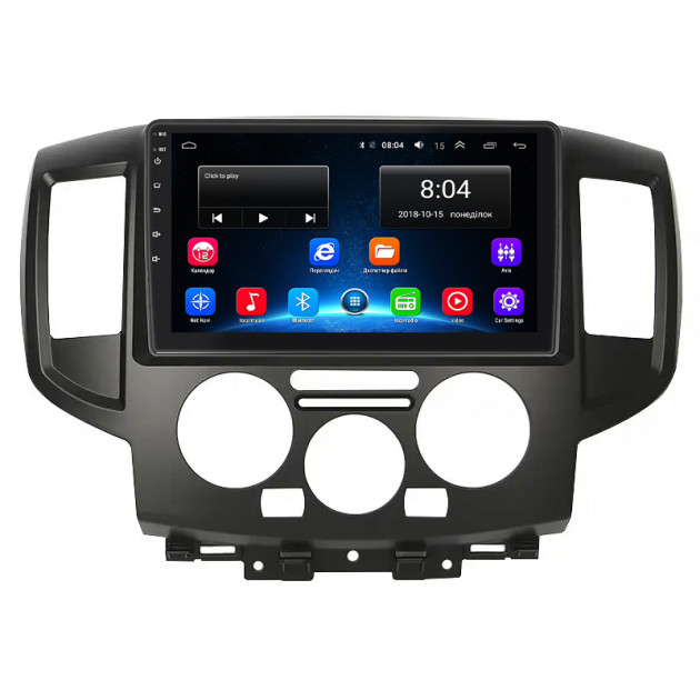 Штатная магнитола Lesko для Nissan NV200  2009-н.в. экран 9" 2/32Gb Wi-Fi GPS Base