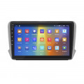 Штатная магнитола Lesko для Peugeot 2008 I 2013-2016 экран 10" 2/32Gb CarPlay 4G Wi-Fi GPS Prime