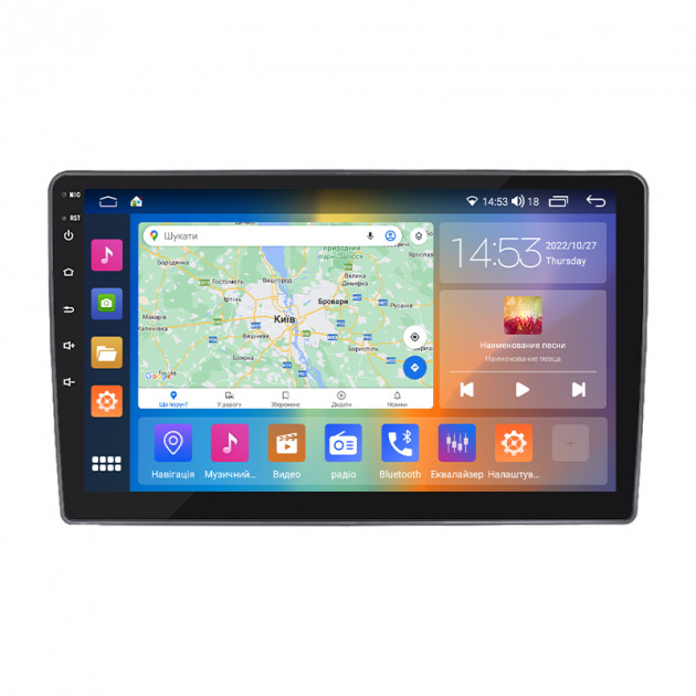 Штатная магнитола Lesko для Chevrolet Suburban XI 2007-2013 экран 10" 4/64Gb CarPlay 4G Wi-Fi GPS Prime
