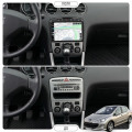 Штатная магнитола Lesko для Peugeot 308 I 2007-2011 экран 9" 6/128Gb 4G Wi-Fi GPS Top