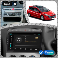 Штатная магнитола Lesko для Peugeot 308 I Рестайлинг 2011-2015 экран 9" 4/64Gb 4G Wi-Fi GPS Top