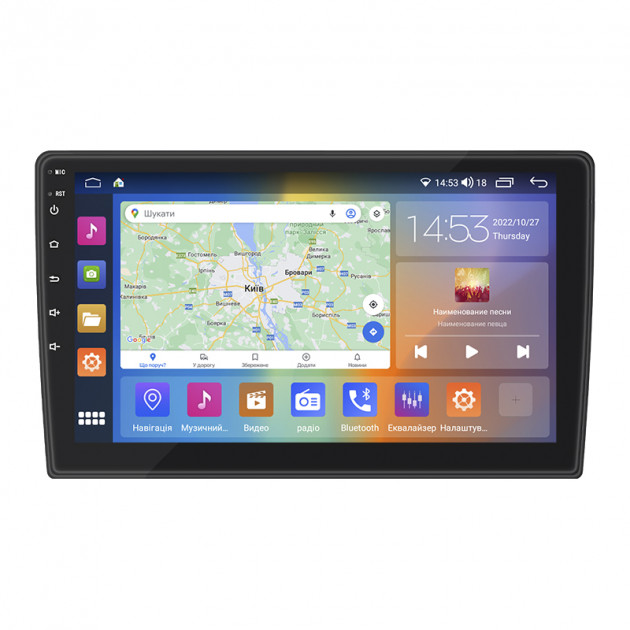 Штатная магнитола Lesko для Peugeot Partner II Рестайлинг 2012-2015 экран 9" 2/32Gb CarPlay 4G Wi-Fi GPS Prime