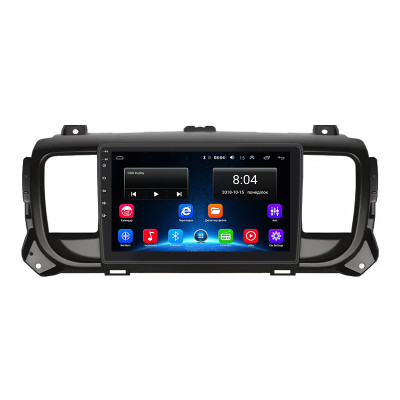 Штатная магнитола Lesko для Peugeot Traveller I 2016-н.в. экран 9" 2/32Gb Wi-Fi GPS Base