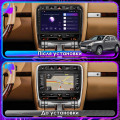 Штатная магнитола Lesko для Porsche Cayenne I (955) 2002-2007 экран 9" 4/64Gb CarPlay 4G Wi-Fi GPS Prime