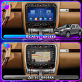 Штатная магнитола Lesko для Porsche Cayenne I Рестайлинг (957) 2007-2010 экран 9" 4/32Gb 4G Wi-Fi GPS Top