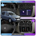 Штатная магнитола Lesko для Renault Dokker I 2012-2021 экран 9" 2/32Gb CarPlay 4G Wi-Fi GPS Prime
