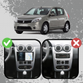 Штатная магнитола Lesko для Renault Sandero I 2009-2014 экран 9" 4/64Gb 4G Wi-Fi GPS Top