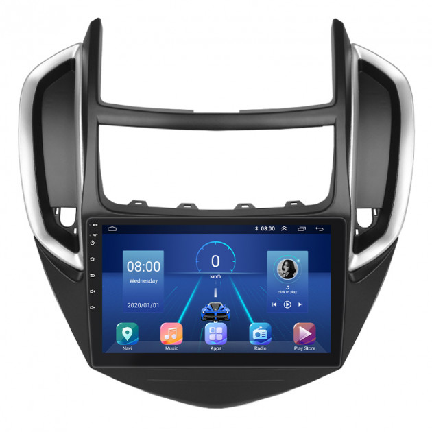 Штатная магнитола Lesko для Chevrolet Tracker III 2013-2017 экран 9" 2/32Gb 4G Wi-Fi GPS Top